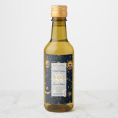 Erstellen Sie Ihre eigenen Blue Gold Celestis Moon Weinetikett (Vorderseite)