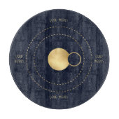 Erstellen Sie Ihre eigenen Blue & Gold Celestis Pl Schneidebrett (Vorderseite)