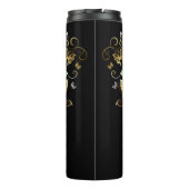 Erstellen Sie Ihre eigenen Blue & Gold Schmetterli Thermosbecher (Rückseite)