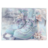 Erstellen Sie Ihre eigenen Blumeneis-Skate Große Geschenktüte (Rückseite)