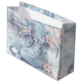 Erstellen Sie Ihre eigenen Blumeneis-Skate Große Geschenktüte (Vorderseite Schrägansicht)