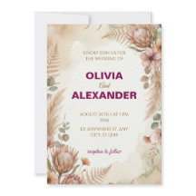 Erstellen Sie Ihre eigenen bohemian Hochzeitseinla