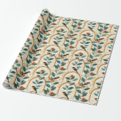 Erstellen Sie Ihre eigenen Boho-Trellis-Bögen Blum Geschenkpapier (Ungerollt)