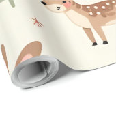 Erstellen Sie Ihre eigenen Boho Weihnachten Kawaii Geschenkpapier (Rolleneckpunkt)
