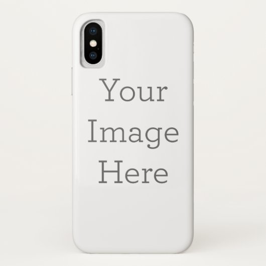 Case-Mate Hülle, Apple iPhone X, Barely There (Rückseite)