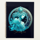 Erstellen Sie Ihre eigenen Celestial Aquarius Zodi Planer (Vorderseite)