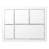 Erstellen Sie Ihre eigenen Comicen | Leere Comic B Notizblock (Vorderseite)