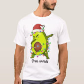 Erstellen Sie Ihre eigenen Dabing Weihnachten Avoc T-Shirt (Vorderseite)