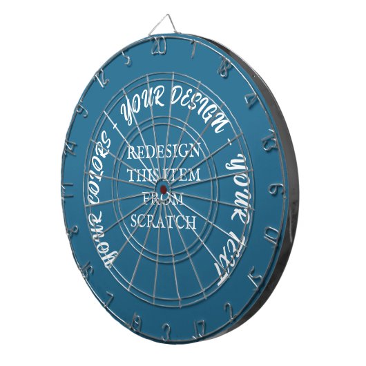 Erstellen Sie Ihre eigenen Dartscheibe (Vorderseite rechts)