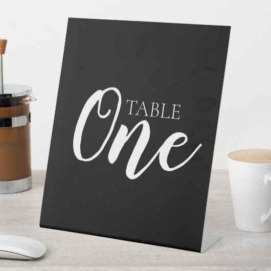 Erstellen Sie Ihre eigenen Daten - Tabelle 1 Sockelschild (In Situ)