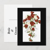 Erstellen Sie Ihre eigenen Datumskarten. Ankündigungspostkarte (Vorne/Hinten)