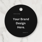 Erstellen Sie Ihre eigenen Design- und Druckfavori Geschenkanhänger (Rückseite)