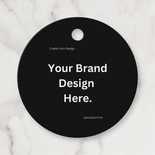 Erstellen Sie Ihre eigenen Design- und Druckfavori Geschenkanhänger (Vorderseite)
