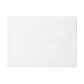 Erstellen Sie Ihre eigenen Design-Wraparound-Adres Rundum-Adressaufkleber (Rückseite)