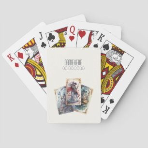Erstellen Sie Ihre eigenen drei Tarot-Karten Spielkarten