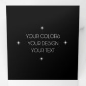 Erstellen Sie Ihre eigenen Dreifach-gefaltete Programmkarte (Innen Erste Seite)