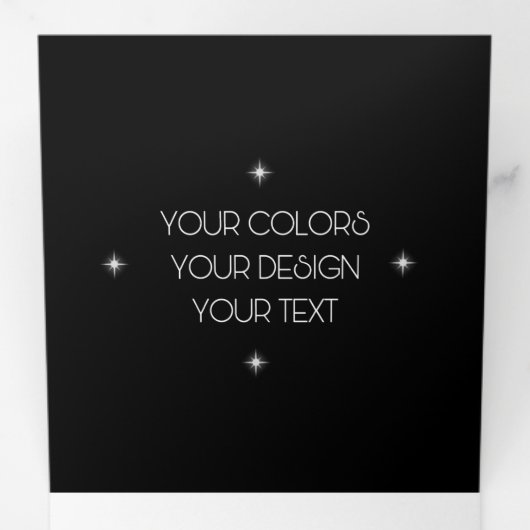 Erstellen Sie Ihre eigenen Dreifach-gefaltete Programmkarte (Innen Erste Seite)