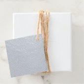 Erstellen Sie Ihre eigenen dunkelgrauen Blau indiv Geschenkanhänger (Mit Box)