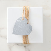 Erstellen Sie Ihre eigenen dunkelgrauen Blau indiv Geschenkanhänger (Mit Box)