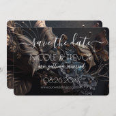 Erstellen Sie Ihre eigenen - Dunkle Steampunk-Schm Save The Date (Vorne/Hinten)