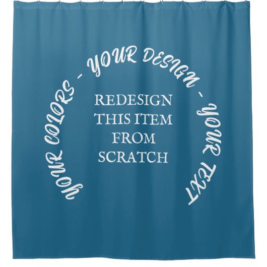 Erstellen Sie Ihre eigenen Duschvorhang (Vorderseite)