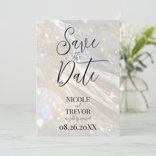 Erstellen Sie Ihre eigenen eigenen benutzerdefinie Save The Date (Stehend Vorderseite)