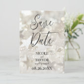 Erstellen Sie Ihre eigenen eigenen, eigenen fessel Save The Date (Stehend Vorderseite)