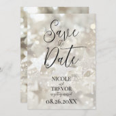 Erstellen Sie Ihre eigenen eigenen, eigenen fessel Save The Date (Vorne/Hinten)