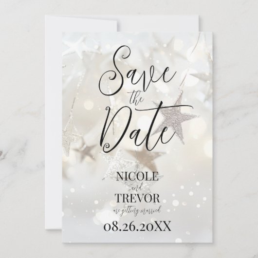Erstellen Sie Ihre eigenen eigenen, eigenen Sparkl Save The Date (Vorderseite)