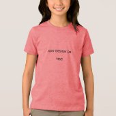 Erstellen Sie Ihre eigenen einfachen Tri-Blend Shirt (Vorderseite)