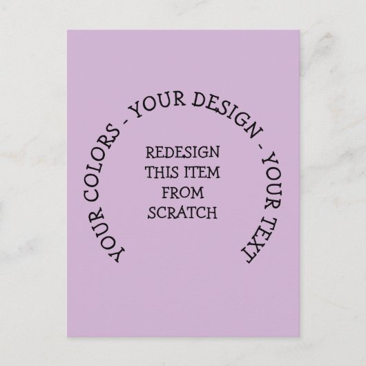 Erstellen Sie Ihre eigenen Einladungspostkarte (Vorderseite)