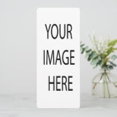 Erstellen Sie Ihre eigenen Einstellungen Einladung (Stehend Vorderseite)