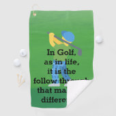 Erstellen Sie Ihre eigenen einzigartigen Golfhandt Golfhandtuch (Insitu)