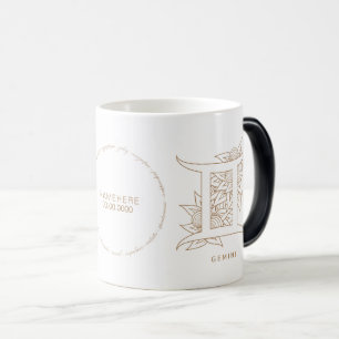 Erstellen Sie Ihre eigenen eleganten Gold & White Verwandlungstasse