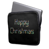 Erstellen Sie Ihre eigenen ersten glücklichen Weih Laptopschutzhülle (Vorderseite Links)