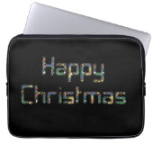 Erstellen Sie Ihre eigenen ersten glücklichen Weih Laptopschutzhülle (Vorderseite)