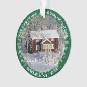 Erstellen Sie Ihre eigenen ersten Weihnachten auf Ornament (Vorderseite)