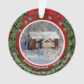 Erstellen Sie Ihre eigenen ersten Weihnachten auf  Ornament (Vorderseite)