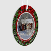 Erstellen Sie Ihre eigenen ersten Weihnachten auf Ornament (Vorderseite)