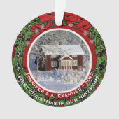Erstellen Sie Ihre eigenen ersten Weihnachten auf Ornament (Vorderseite)