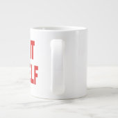 Erstellen Sie Ihre eigenen Espresso-Tasse Jumbo-Tasse (Rückseite)