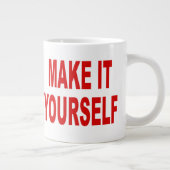 Erstellen Sie Ihre eigenen Espresso-Tasse Jumbo-Tasse (Rechts)