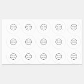 Erstellen Sie Ihre eigenen Etiketten (Blatt)