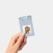 Erstellen Sie Ihre eigenen Eukalyptusblauen Eukaly Ausweis (Handheld)