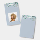 Erstellen Sie Ihre eigenen Eukalyptusblauen Eukaly Ausweis (Vorder- & Rückseite)