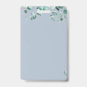 Erstellen Sie Ihre eigenen Eukalyptusblauen Eukaly Ausweis (Rückseite)