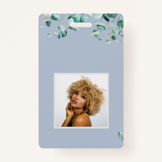 Erstellen Sie Ihre eigenen Eukalyptusblauen Eukaly Ausweis (Vorderseite)