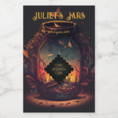 Erstellen Sie Ihre eigenen Fall Fairy Lantern Weinetikett (Einzelnes Label)