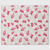 Erstellen Sie Ihre eigenen Farbenauswahl Pfeffermi Geschenkpapier (Flach)