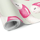 Erstellen Sie Ihre eigenen Farbenauswahl Pfeffermi Geschenkpapier (Rolleneckpunkt)